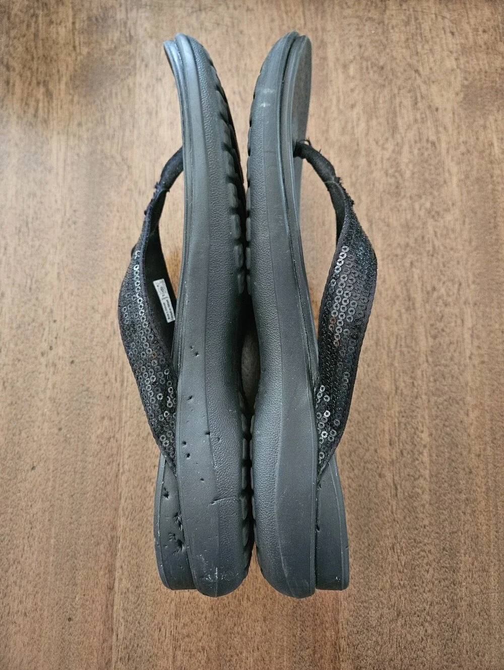 Crocs Sequins Flip Flop Sandals